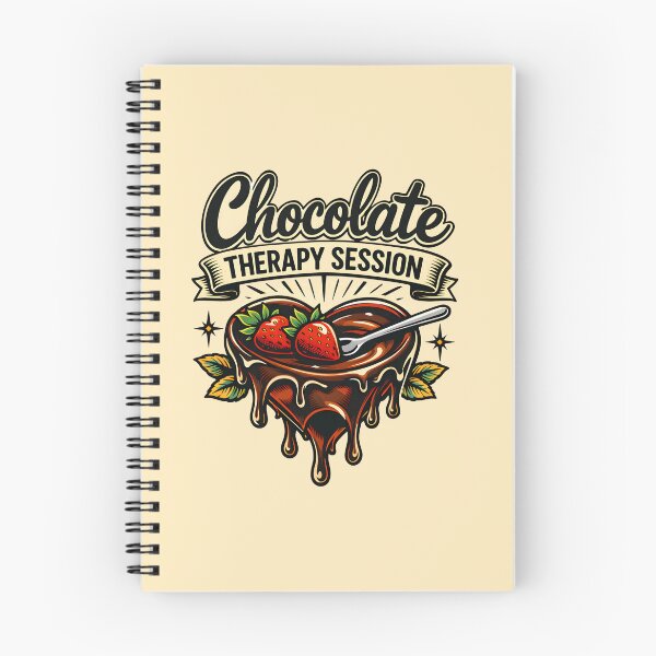 Item preview, Chocolate Therapy Session Funny Foodie designed and sold by DemureArtsy.