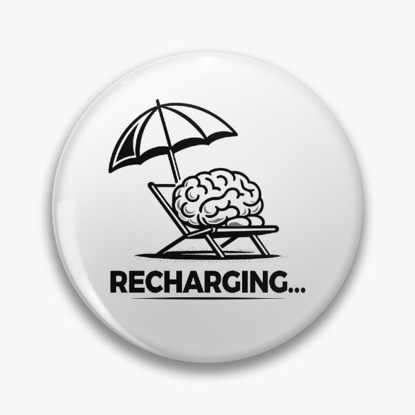 Item preview, Recharging – Brain Relax Mode designed and sold by TomoMadeIt.