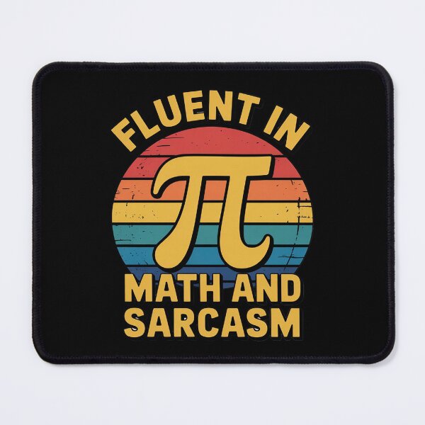 Item preview, Fluent in Math and Sarcasm Teacher Back to School designed and sold by joyouartArt.