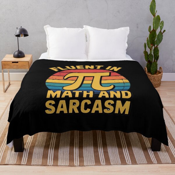 Item preview, Fluent in Math and Sarcasm Teacher Back to School designed and sold by joyouartArt.
