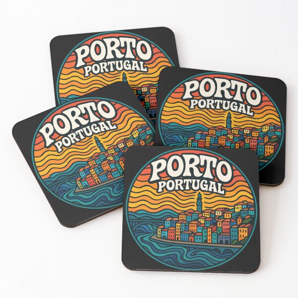 Item preview, Porto Portugal Trippy Art Europe Travel designed and sold by TomFrontierArt.