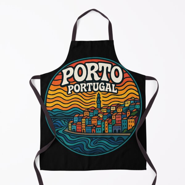 Item preview, Porto Portugal Trippy Art Europe Travel designed and sold by TomFrontierArt.