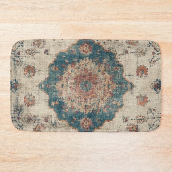 Item preview, Worn Textile Texture Carpet Old World Charm Pattern designed and sold by GrinGalore.
