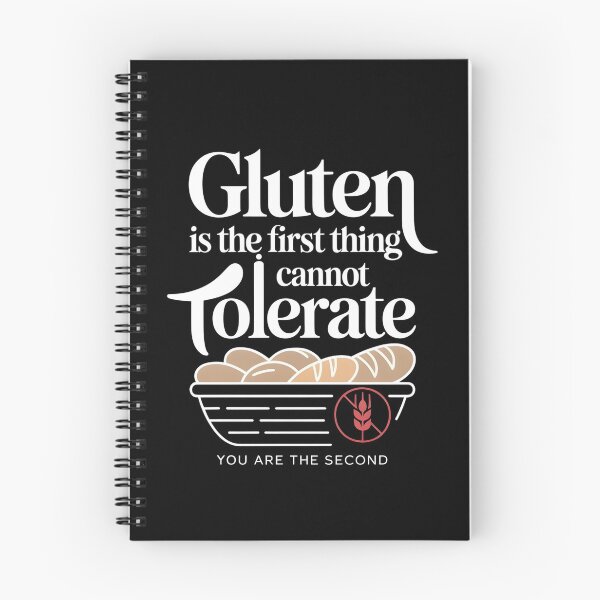 Item preview, Gluten is The First Thing I Cannot Tolerate - This funny design is for people living gluten-free who express their food boundaries with humor, confidence, and bold personality. designed and sold by ZyziowskyArt.