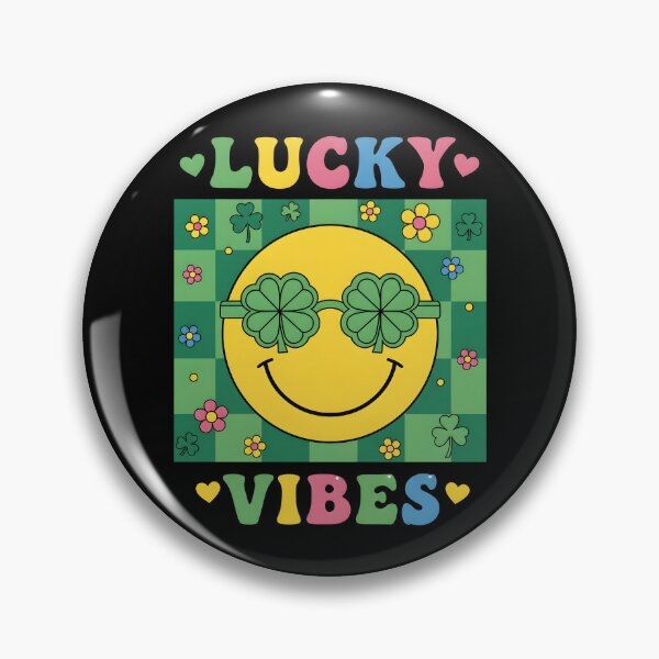 Item preview, St Patricks Day Lucky Vibes Shamrock designed and sold by OlakunleOloroz.