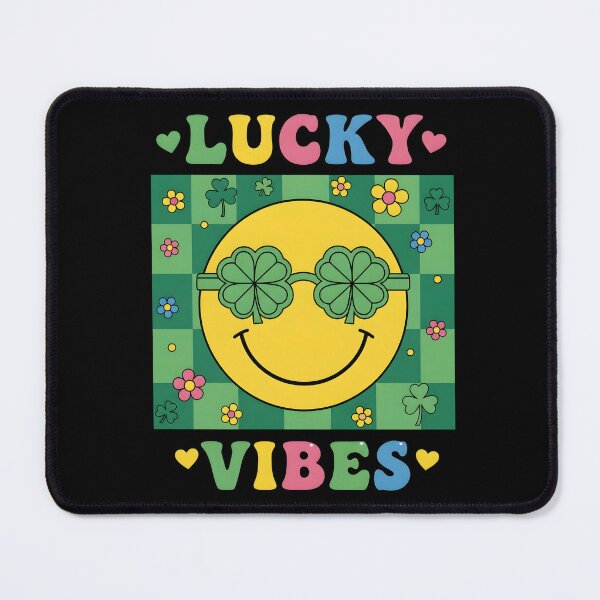Item preview, St Patricks Day Lucky Vibes Shamrock designed and sold by OlakunleOloroz.
