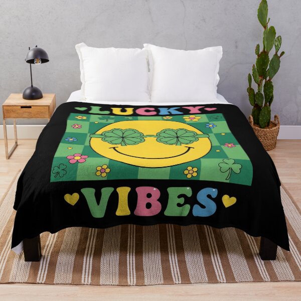 Item preview, St Patricks Day Lucky Vibes Shamrock designed and sold by OlakunleOloroz.