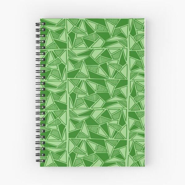 Item preview, Triangles—Limeade designed and sold by Becka Shaktman.
