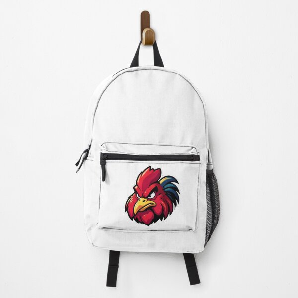 Item preview, Fierce Rooster Mascot Illustration – Bold Angry Chicken Head Design designed and sold by Kavya Art.