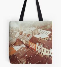 Cobh, County Cork, Ireland Atmospheric Original Artwork Tote Bag