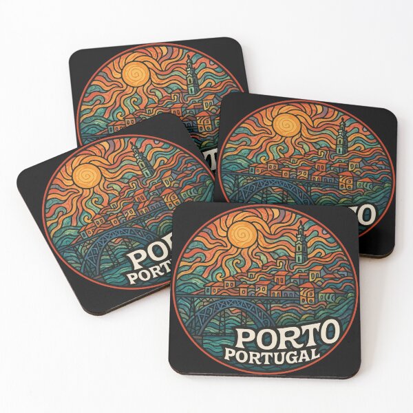 Item preview, Porto Stained Glass Art Europe Travel designed and sold by TomFrontierArt.