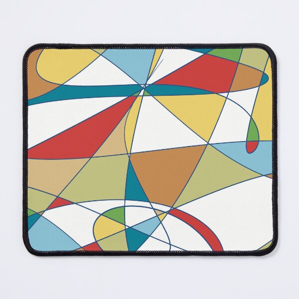 Item preview, Abstract Scribble Wall Art – Colourful Expressive Line Drawing No.803 designed and sold by iampaulmorris.