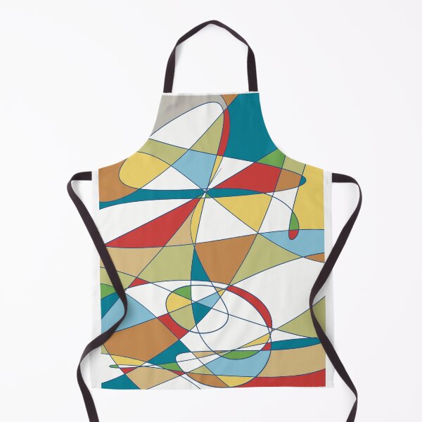 Item preview, Abstract Scribble Wall Art – Colourful Expressive Line Drawing No.803 designed and sold by iampaulmorris.