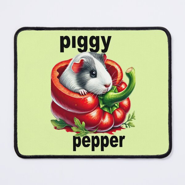 Item preview, cute guinea pig in a red pepper designed and sold by LoneAngel.