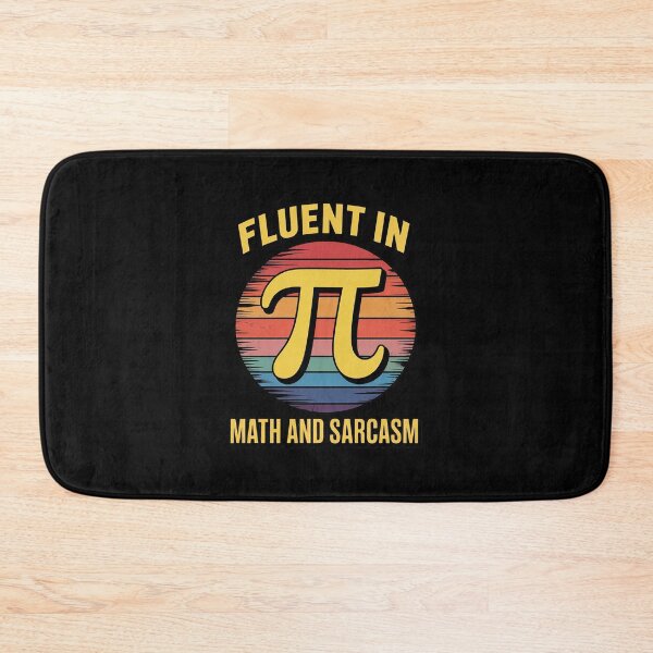 Item preview, Fluent in Math and Sarcasm Teacher Back to School3 designed and sold by joyouartArt.