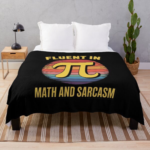 Item preview, Fluent in Math and Sarcasm Teacher Back to School3 designed and sold by joyouartArt.