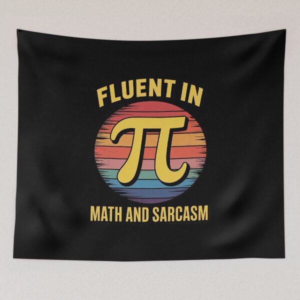Item preview, Fluent in Math and Sarcasm Teacher Back to School3 designed and sold by joyouartArt.