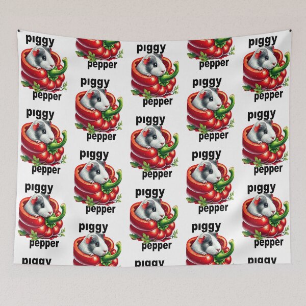 Item preview, cute guinea pig in a red pepper designed and sold by LoneAngel.