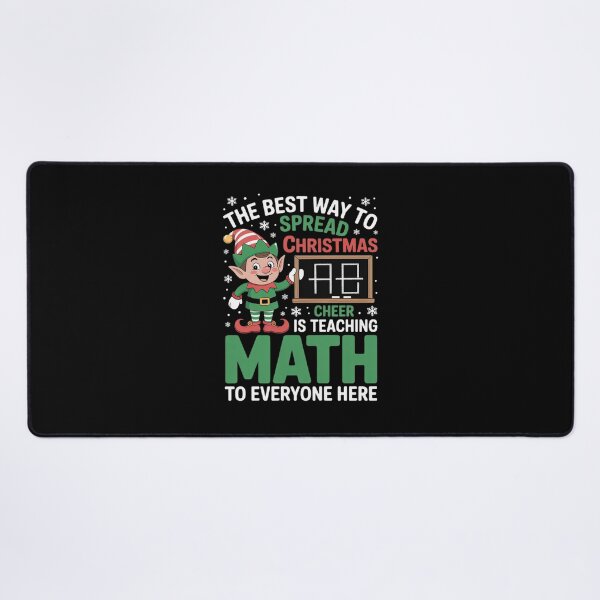 Item preview, The Best Way to Spread Christmas Cheer Is Teaching Math designed and sold by angolinnArt.