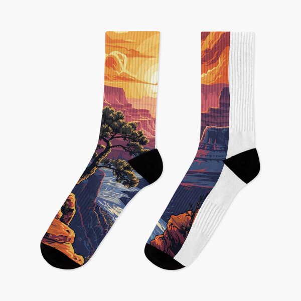 Item preview, Hokusai Style Grand Canyon designed and sold by goldenbrown09.