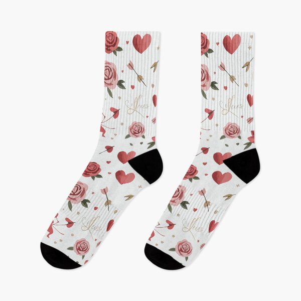 Item preview, Cupid’s Canvas: Hand-Drawn Watercolor Valentine Pattern designed and sold by desinganddecor.