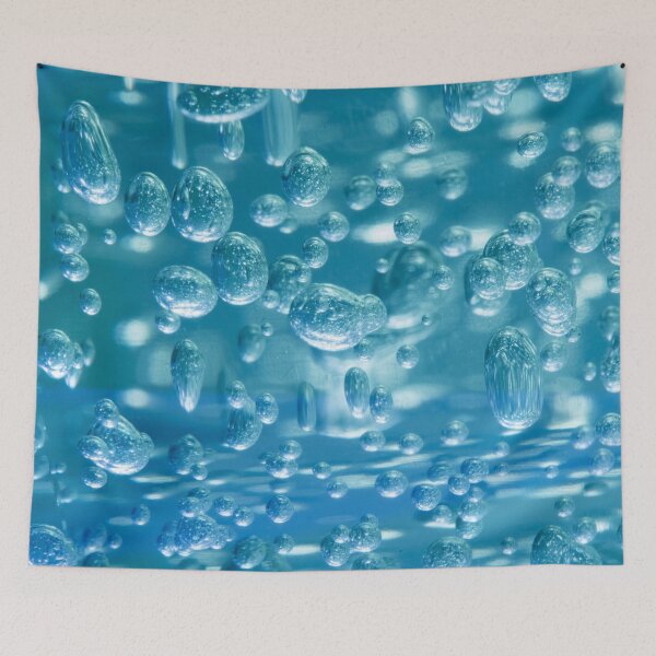 Item preview, Ocean Blue Color Water Bubbles designed and sold by Ovrostore.