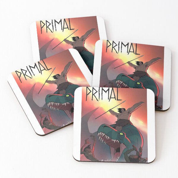 Item preview, Primal Cartoon Poster designed and sold by trozstreet.