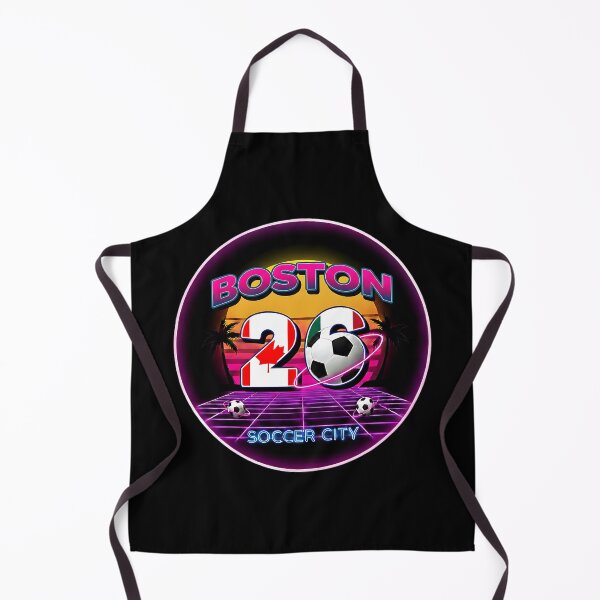 Item preview, Retro Neon Boston Soccer City 2026 Emblem designed and sold by Silent Watch Threads..