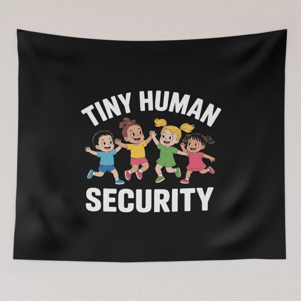 Item preview, Tiny Human Security Daycare Provider Babysitting Daycare designed and sold by angolinnArt.