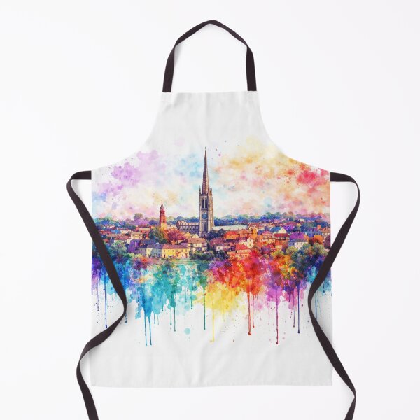 Item preview, Louth, Lincolnshire, Colour Splash Skyline designed and sold by Paul Thompson Photography.