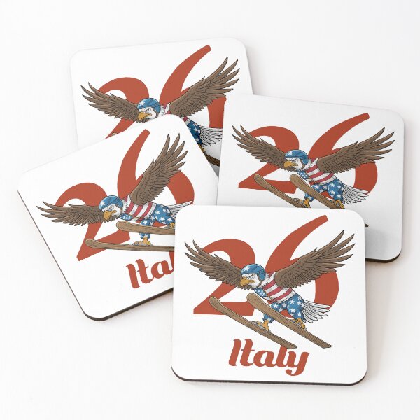 Item preview, Flying Toward Milano Cortina 2026 designed and sold by CARPIO Creations.