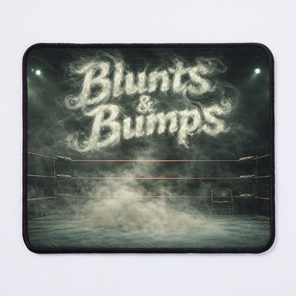 Item preview, Wrestling in the Middle's "Blunts & Bumps" designed and sold by WrestlingMiddle.