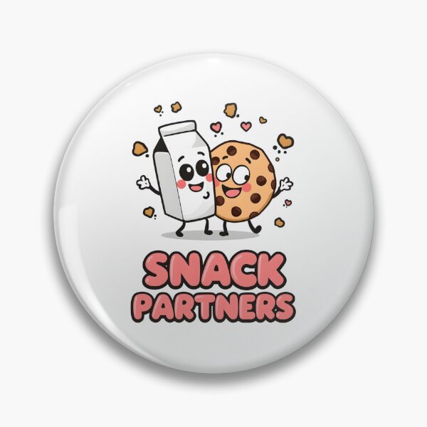Item preview, Snack Partners Cute Milk and Cookie Best Friends Kawaii Sticker designed and sold by FestivityFinds.