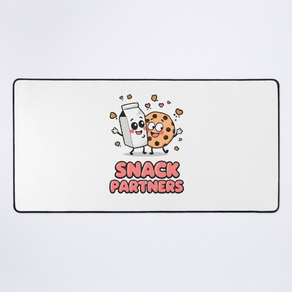 Item preview, Snack Partners Cute Milk and Cookie Best Friends Kawaii Sticker designed and sold by FestivityFinds.