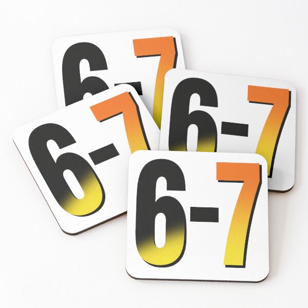 Item preview, 6–7 – Bold Gradient Numbers Minimalist Statement Design designed and sold by Activity01.