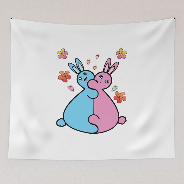 Item preview, Lovestruck Spring Bunnies designed and sold by MiPa78.
