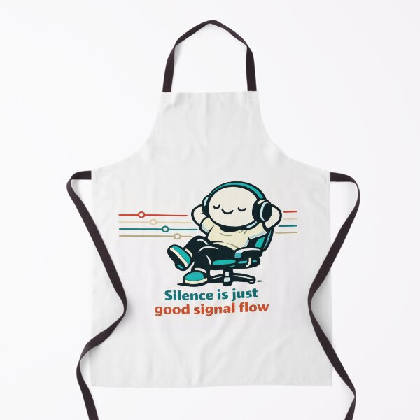 Item preview, Silence Is Just Good Signal Flow designed and sold by ChaosInNumbers.