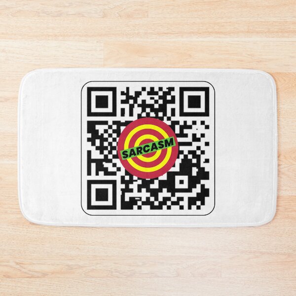 Item preview, Sarcasm - QR Code designed and sold by Craft Legends.