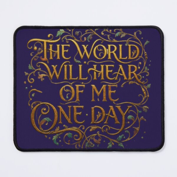 Item preview, The World Will Hear Of Me  Vintage Gold Aesthetic designed and sold by Stefanrajzer.