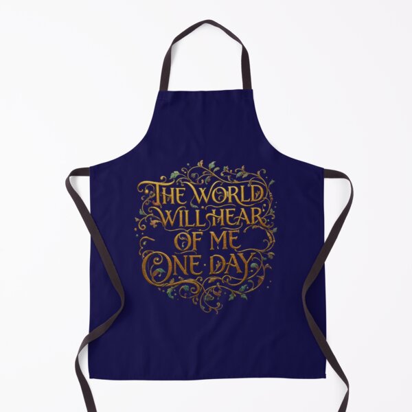 Item preview, The World Will Hear Of Me  Vintage Gold Aesthetic designed and sold by Stefanrajzer.