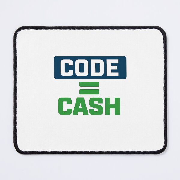 Item preview, Code Equals Cash – Developer Hustle Design designed and sold by JordanInk Studio.