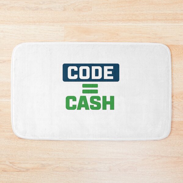 Item preview, Code Equals Cash – Developer Hustle Design designed and sold by JordanInk Studio.