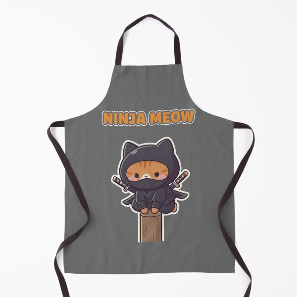 Item preview, Ninja Meow - Cute Stealthy Ginger Kitty designed and sold by NMF-HUB.