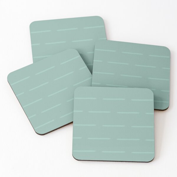 Item preview, Minimalist Subtle Lines on Light Gray Turquoise designed and sold by KSimpson838.
