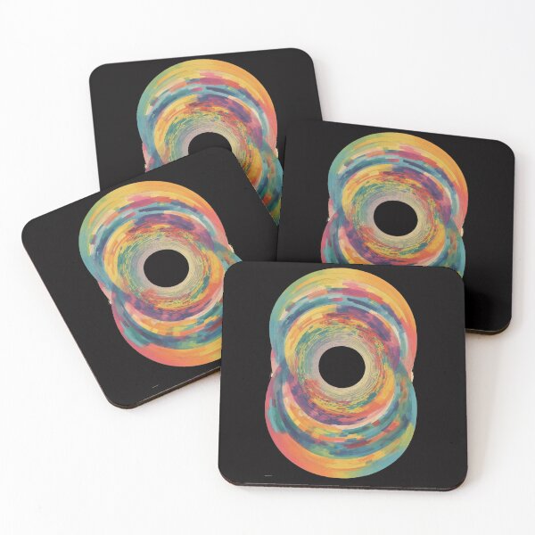 Item preview, Colored concentric circles, abstract design designed and sold by Mianku | Für das Leben.