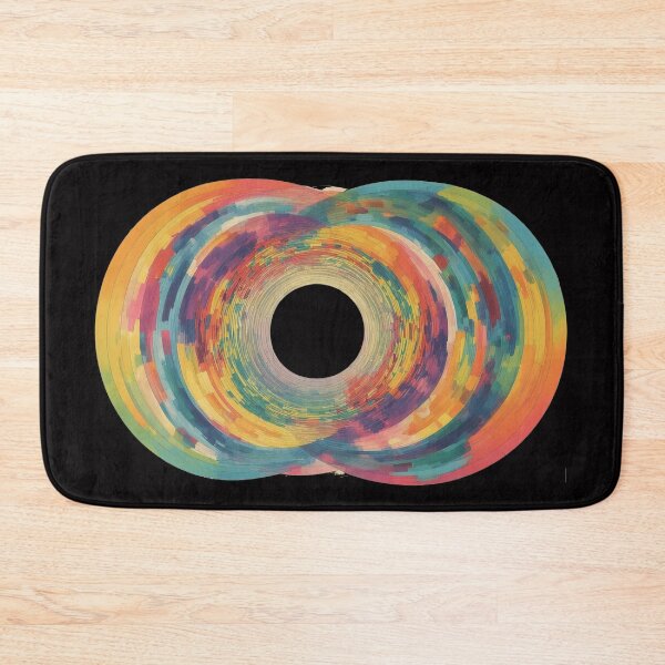 Item preview, Colored concentric circles, abstract design designed and sold by Mianku | Für das Leben.