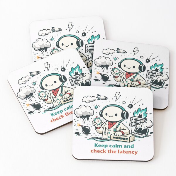 Item preview, Keep Calm And Check The Latency designed and sold by ChaosInNumbers.