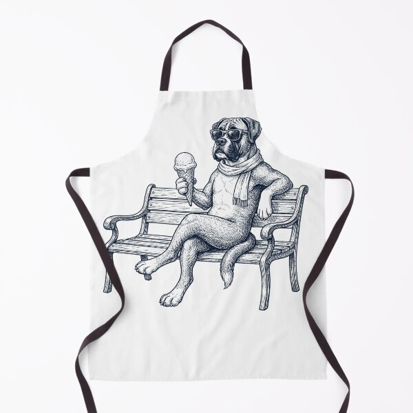 Item preview, Boxer Dog Ice Cream Dog Mom Dad designed and sold by DoodleTortle.