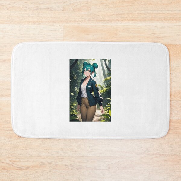 Item preview, Sugagata Itsumaki Anime Girl Jungle Explorer Adventure Aesthetic Art designed and sold by iloveanimechibi.