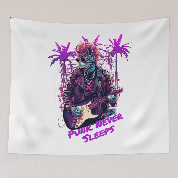 Item preview, Punk Rock Cat designed and sold by berwies.
